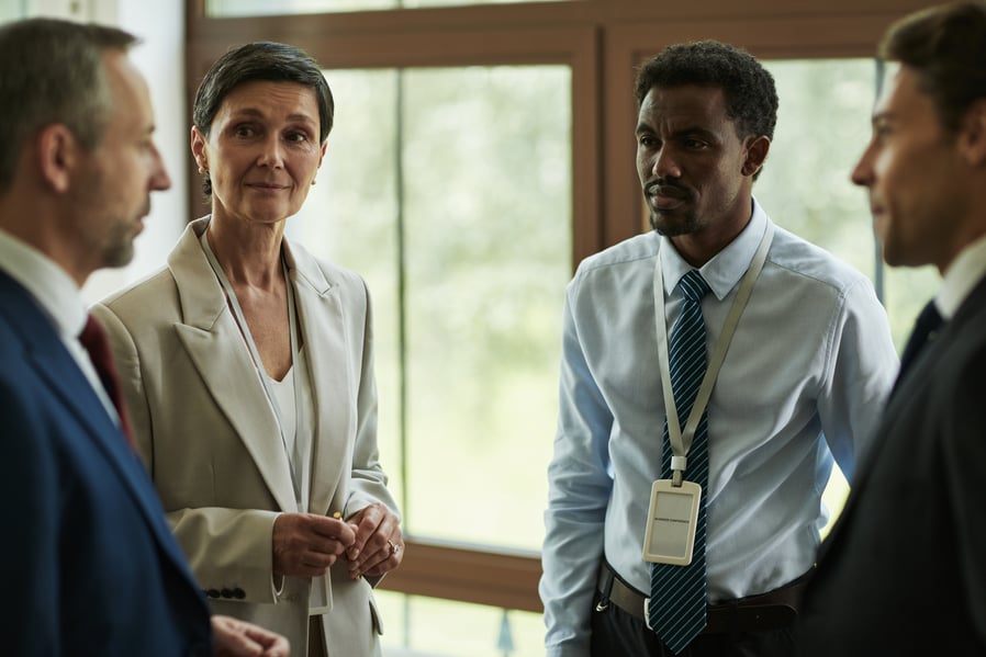 Academic department leaders in conversation, representing the academic department alignment gap