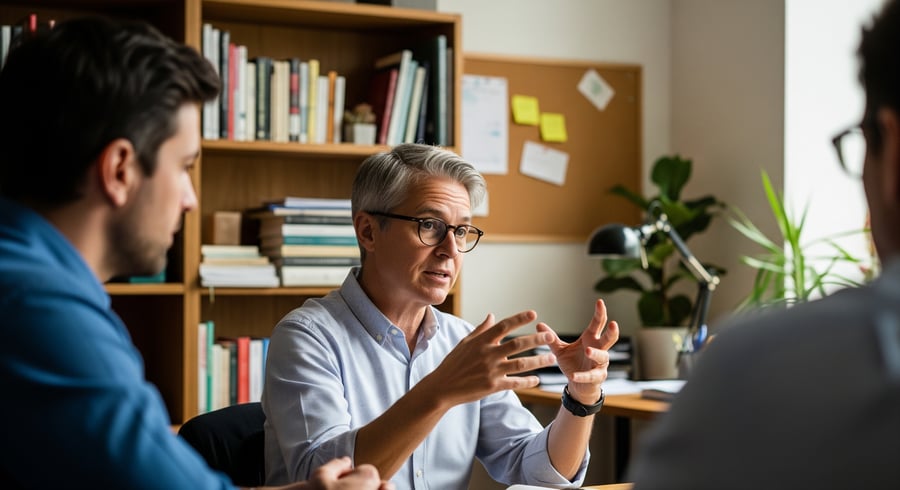 New academic department Chair leading a leadership transition