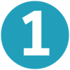 blue circle #1
