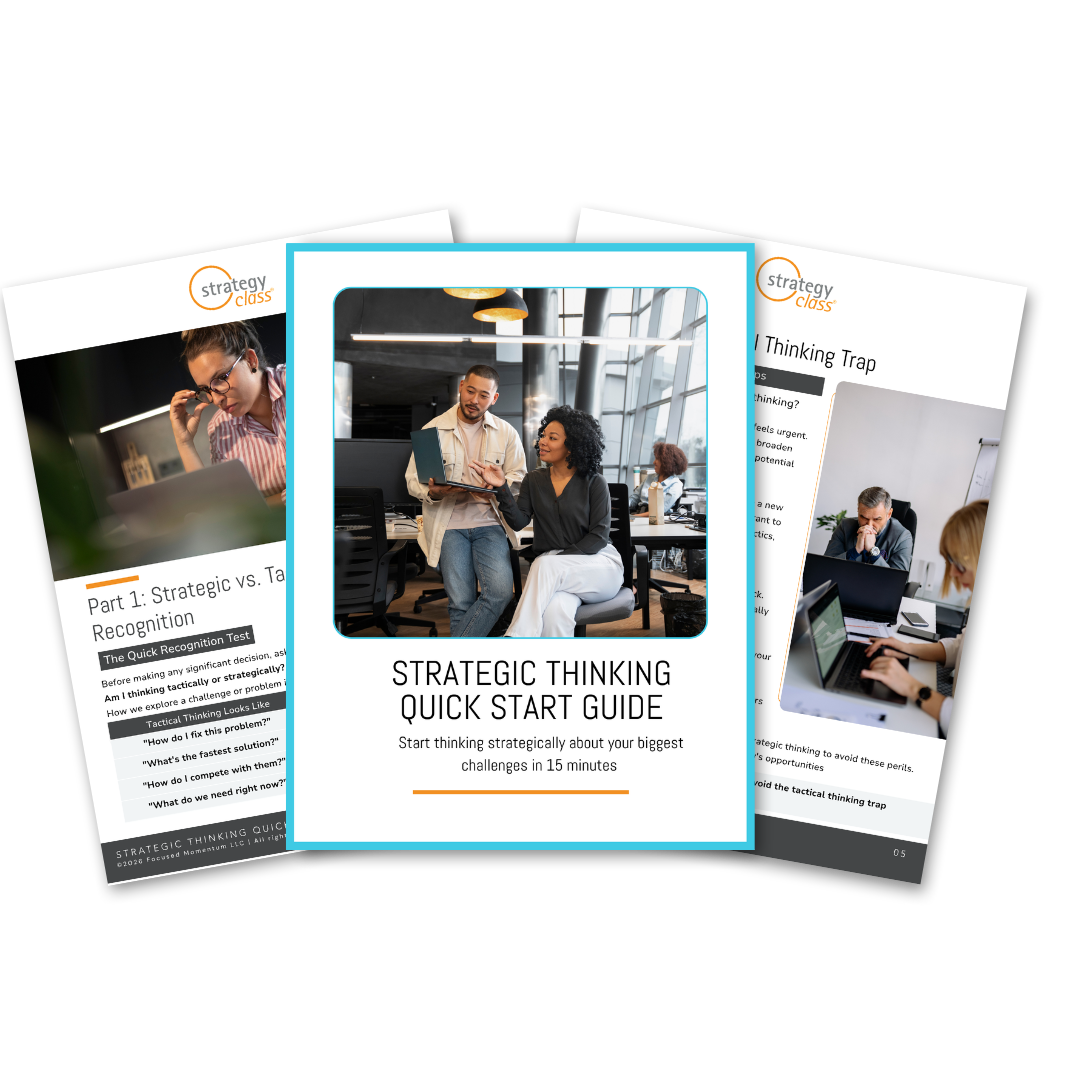 Strategic Thinking Quick Start Guide: Develop Strategic Thinking Skills now